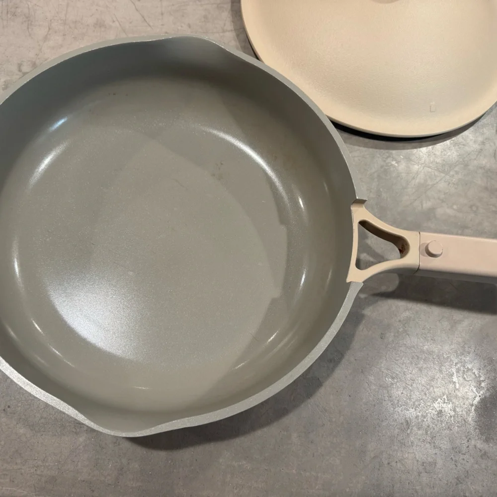 OUR PLACE beige Skillet w/ Lid-this color no longer available online/get it here